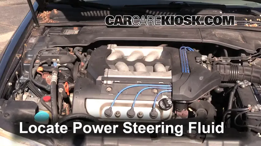 1999 Acura CL Premium 3.0L V6 Power Steering Fluid Add Fluid